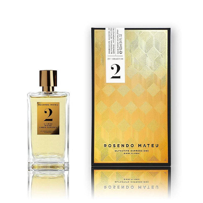 Rosendo Mateu 2 Citrus, Wood, Suede, Leather 100ml