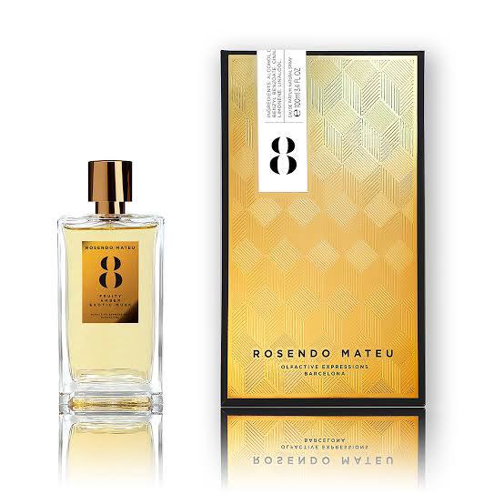 Rosendo Mateu No. 8 Fruity, Amber, Exotic Musk 100ml